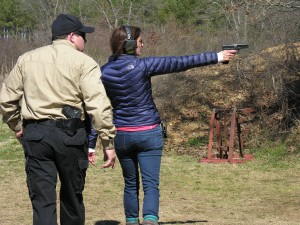 Firearms training in Huntsville, Alabama